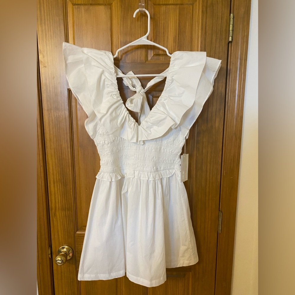 NWT Small White Cleobella Mini dress - Picture 3 of 7